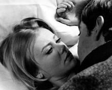 The Family Way 1966 Hywel bennet about to kiss Hayley Mills in bed 8x10 photo