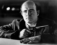 Peter Boyle holds gun 1972 The Friends of Eddie Coyle 8x10 inch photo