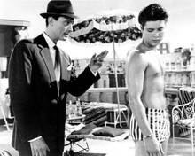 Expresso Bongo 1959 Cliff Richard in swim shorts Laurence Harvey 8x10 inch photo