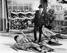 Expresso Bongo 1959 Cliff Richard sunbathes in swim shorts 8x10 inch photo
