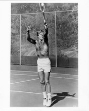 Robert Redford beefckae bare chested playing tennis 8x10 inch photo