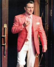 Robert De Niro as Ace wearing pink jacket & matching shirt Casino 8x10 photo