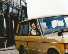 Roger Moore drives Land Rover Series 1 Range Rover The Persuaders 8x10 photo