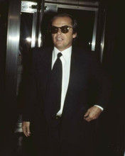 Jack Nicholson in his shades 1970's era wearing suit 8x10 inch photo