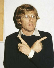 Robert Redford in black sweater at press conference Ordinary People 8x10 photo