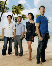Hawaii Five O 8x10 cast photo Alex O'Loughlin Scott Caan Grace Park Daniel Kim