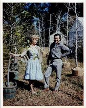 Days of Wine and Roses Lee Remick & Jack Lemmon smile outdoors 8x10 inch photo