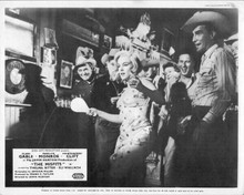 The Misfits Clark Gable Marilyn Monroe Montgomery Clift fun in bar 8x10 photo