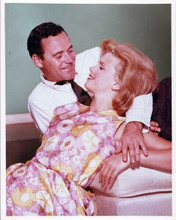 Days of Wine and Roses Lee Remick reclines smiling at Jack Lemmon 8x10 photo