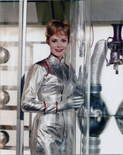 June Lockhart as Maureen Robinson in silver Jupiter 2 outfit Lost in Space 8x10