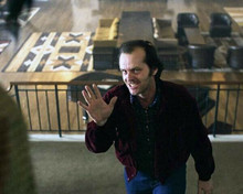 Jack Nicholson starts to get mad in scene from The Shining 8x10 inch photo