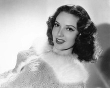 Deanna Durbin lovely smiling glamour portrait in sweater 8x10 inch photo