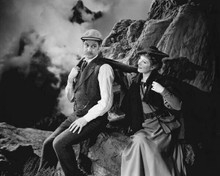 Goodbye Mr Chips 1939 Greer Garson Robert Donat sit in mountains 8x10 inch photo