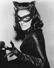 Lee Meriwether in classic Catwoman pose wearing costume Batman TV 8x10 photo