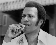 Fred Williamson The Hammer with cigar in his mouth 1970's 8x10 inch photo