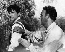 Bonnie and Clyde 1968 Warren Beatty & Gene Hackman on the run 8x10 inch photo