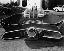 Batman 1966 TV The Batmobile as viewed from the back with Gotham plate 8x10