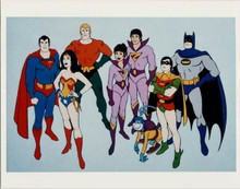 Super Friends Batman Robin Wonder Woman Superman Aquaman Wonder Twins Gleek 8x10