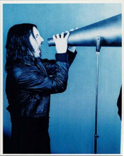 Trent Reznor Nine Inch Nails sings into megaphone 8x10 inch photo