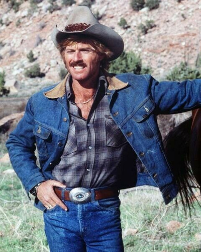 Robert Redford in denim and western hat The Electric Horseman 8x10 ...
