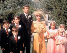 The Brady Bunch 1969 wedding Florence Henderson Robert Reed & kids 8x10 photo