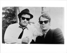 The Blues Brothers Dan Aykroyd John Belushi cool pose together 8x10 inch photo