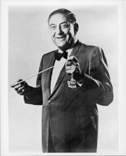 Guy Lombardo Canadian band leader in tuxedo holding baton 8x10 inch photo