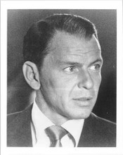 Frank Sinatra early 1960's portrait in suit and tie looks to side 8x10 photo