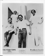 The Four Tops 1970's pose for Polygram 8x10 inch photo