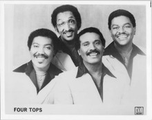 The Four Tops group studio portrait for motown 8x10 inch photo