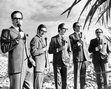 Monty Python dressed as Alan Whicker on classic Whicker Island sketch 8x10 photo