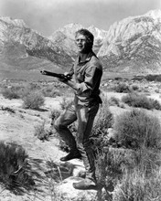 Steve McQueen as Max Sand in desert points rifle Nevada Smith 8x10 inch photo