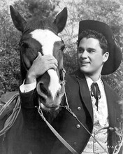 Maverick classic western TV series Robert Colbert as Brent Maverick with horse