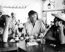 Richard Burton in Puerta Vallarta bar during filming break 1964 Night of Iguana