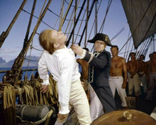 Mutiny on the Bounty 1962 Marlon Brando punches Trevor Howard on deck 8x10 photo