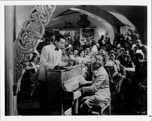 Casablanca Dooley Wilson As Time Goes By Bogart looks on 8x10 photo by piano