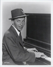 Frank Sinatra as Barney Sloan playing piano in saloon Young at Heart 8x10 photo