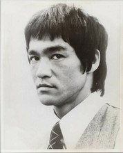 Bruce Lee vintage 8x10 photo in waistcoat shirt and tie portrait