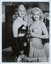 Marilyn Monroe Adele Jergens as sexy showgirls Ladies of The Chorus 8x10 photo