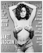 Janet Jackson famous Rolling Stone magazine cover 8x10 inch publicity photo