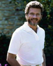 Robert Foxworth 1980's smiling pose in polo shirt Falcon Crest star 8x10 photo