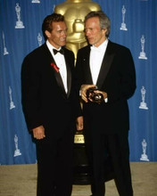 Arnold Schwarzenegger Clint Eastwood two legends 2011 Academy Awards 8x10 photo