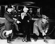 Double Whoopee 1929 Stan Laurel Jean Harlow Oliver Hardy by taxi cab 8x10 photo