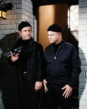 Get Smart 1968 Don Adams & Don Rickles in black outfits 8x10 inch photo