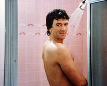 Patrick Duffy in famous Bobby's back shower scene from Dallas 8x10 inch photo