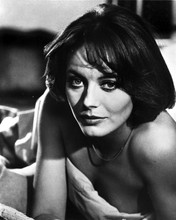 Lesley Anne Down looks seductively from bed sheets 8x10 inch photo