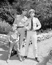 Andy Griffith Show Ron Howard Andy & Don Knotts stand together 8x10 inch photo