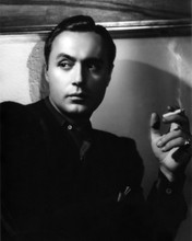 Charles Boyer legendary French looks suave holds cigarette 1930's era 8x10 photo