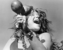 Janis Joplin shakes maracas at 1967 Monterey Pop Festival 8x10 inch photo