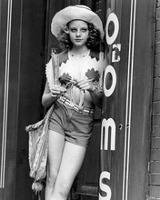 Jodie Foster as working girl Iris stands in doorway Taxi Driver 8x10 inch photo